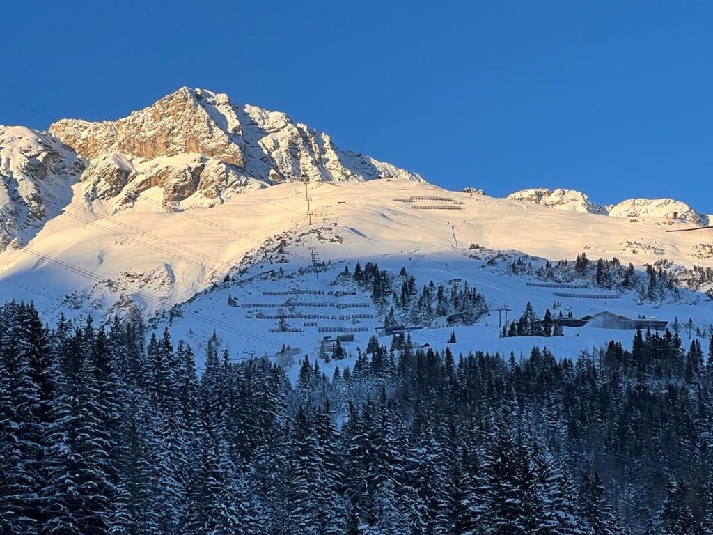 Pension Sattelkopf Sankt Anton am Arlberg Exterior foto